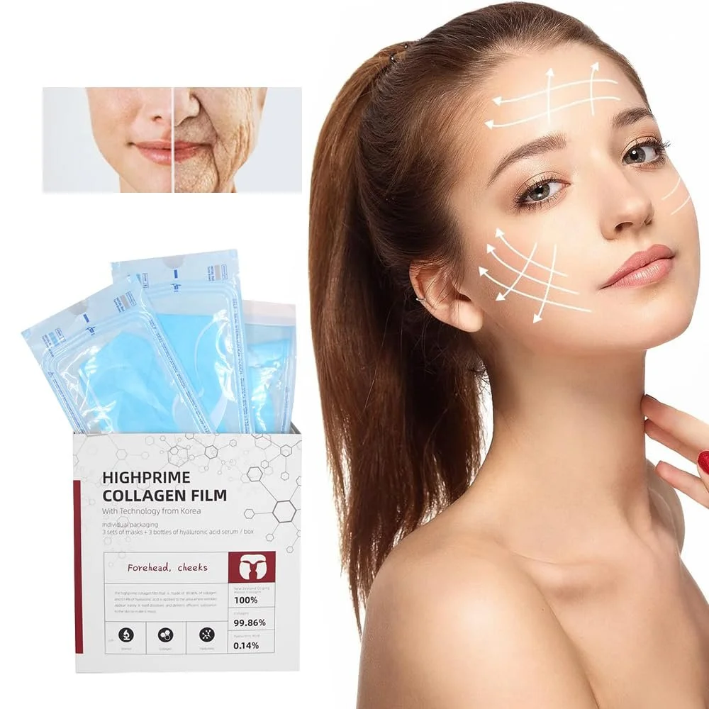 Плівка колагенова Fengyang Highprime, Розчинна колагенова маска, фото №6
