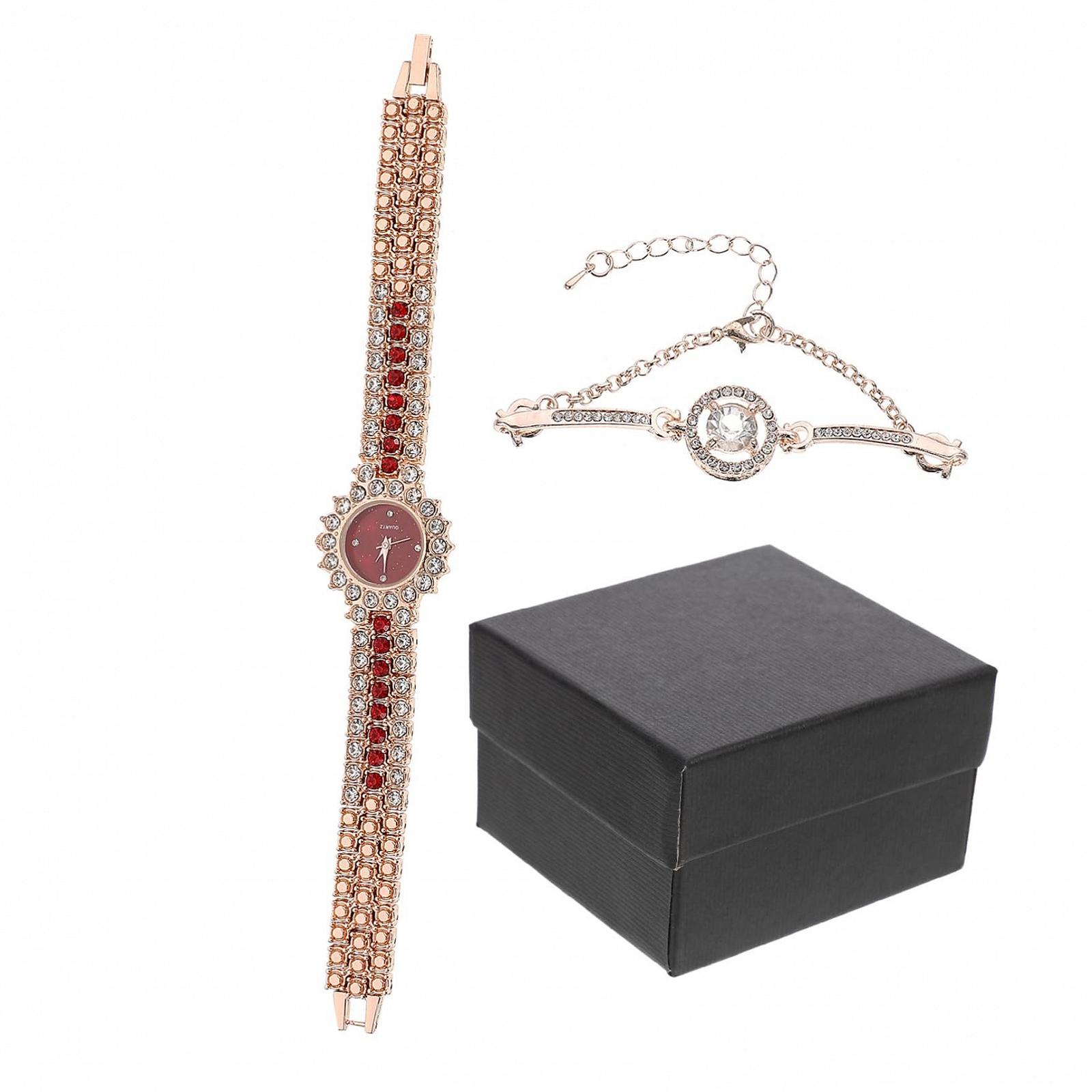 Годинник Кварцовий Healvian Жіночий З Декоративним Ремінцем З Стразами Цифровий Дисплей, фото №1