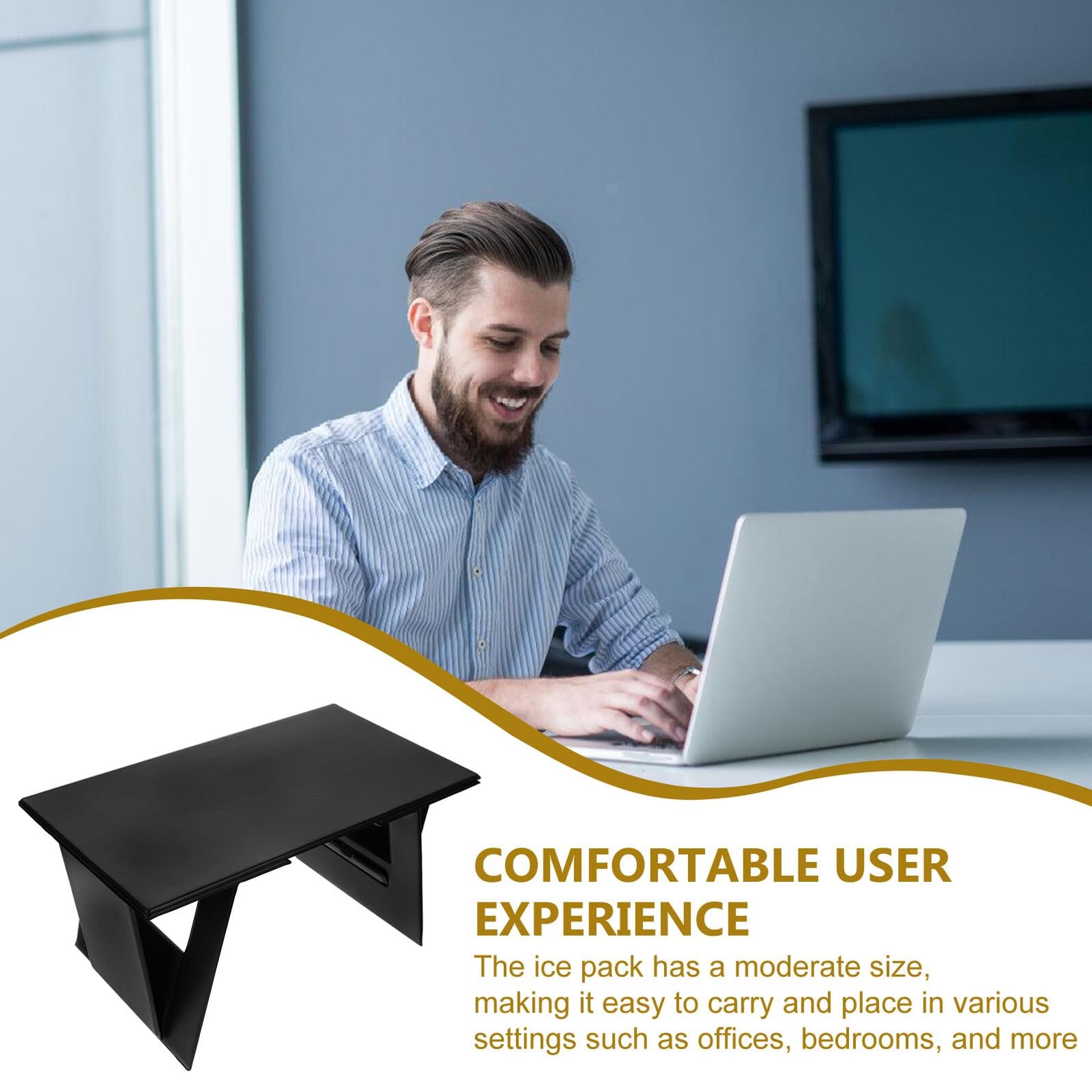 Автомобильный столик Healeved Многофункциональный складной для заднего сиденья Прочный Легкий для ноутбука Еды и путешествий Черный, фото №3 Автомобильный столик Healeved Многофункциональный складной для заднего сиденья Прочный Легкий для ноутбука Еды и путешествий Черный, фото №3