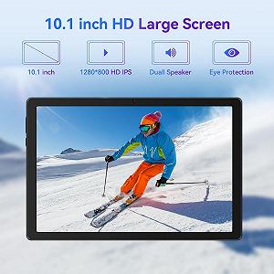 Планшет 10.1" Freeski C10 3+5/64Gb 8 ядер Android 14 5000 mAh Чорний synthetic.ua - Фото 1