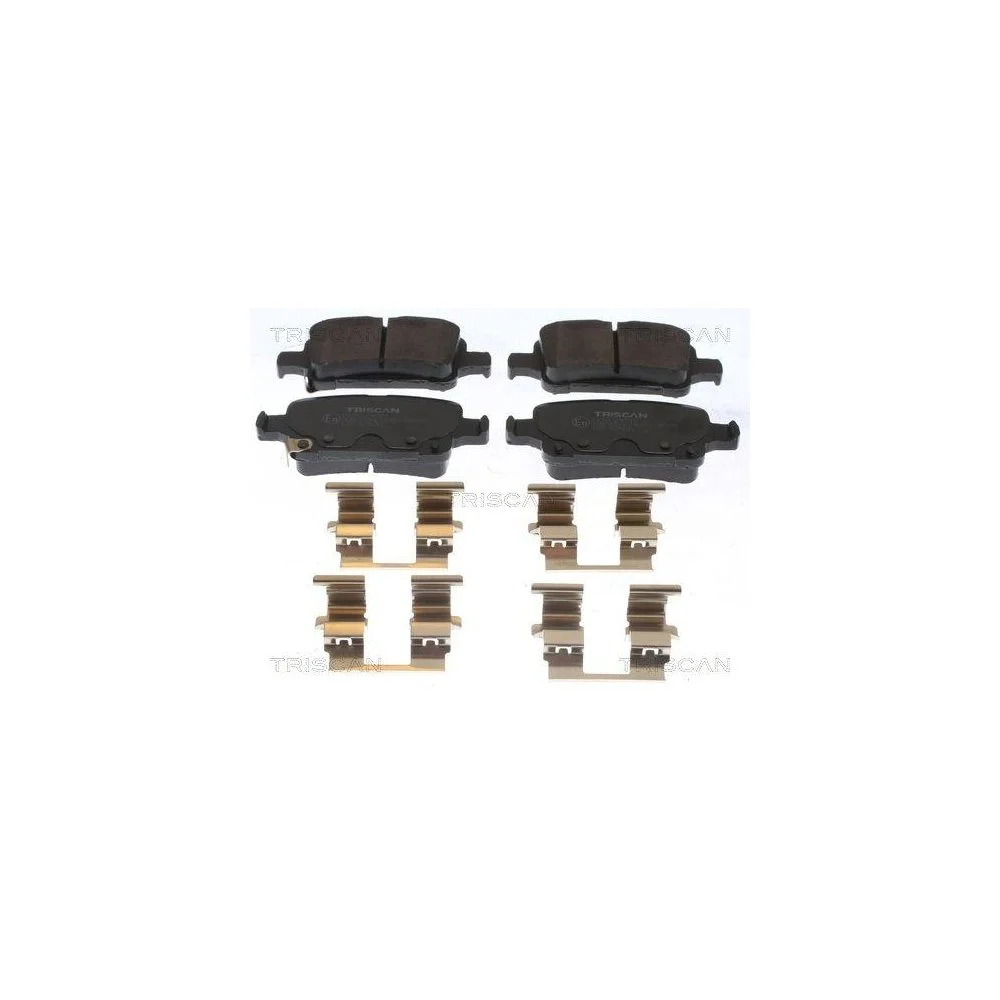 Комплект гальмівних колодок дискового гальма TRISCAN 8110 24893 для OPEL VAUXHALL CHEVROLET, фото №1 Комплект гальмівних колодок дискового гальма TRISCAN 8110 24893 для OPEL VAUXHALL CHEVROLET, фото №1
