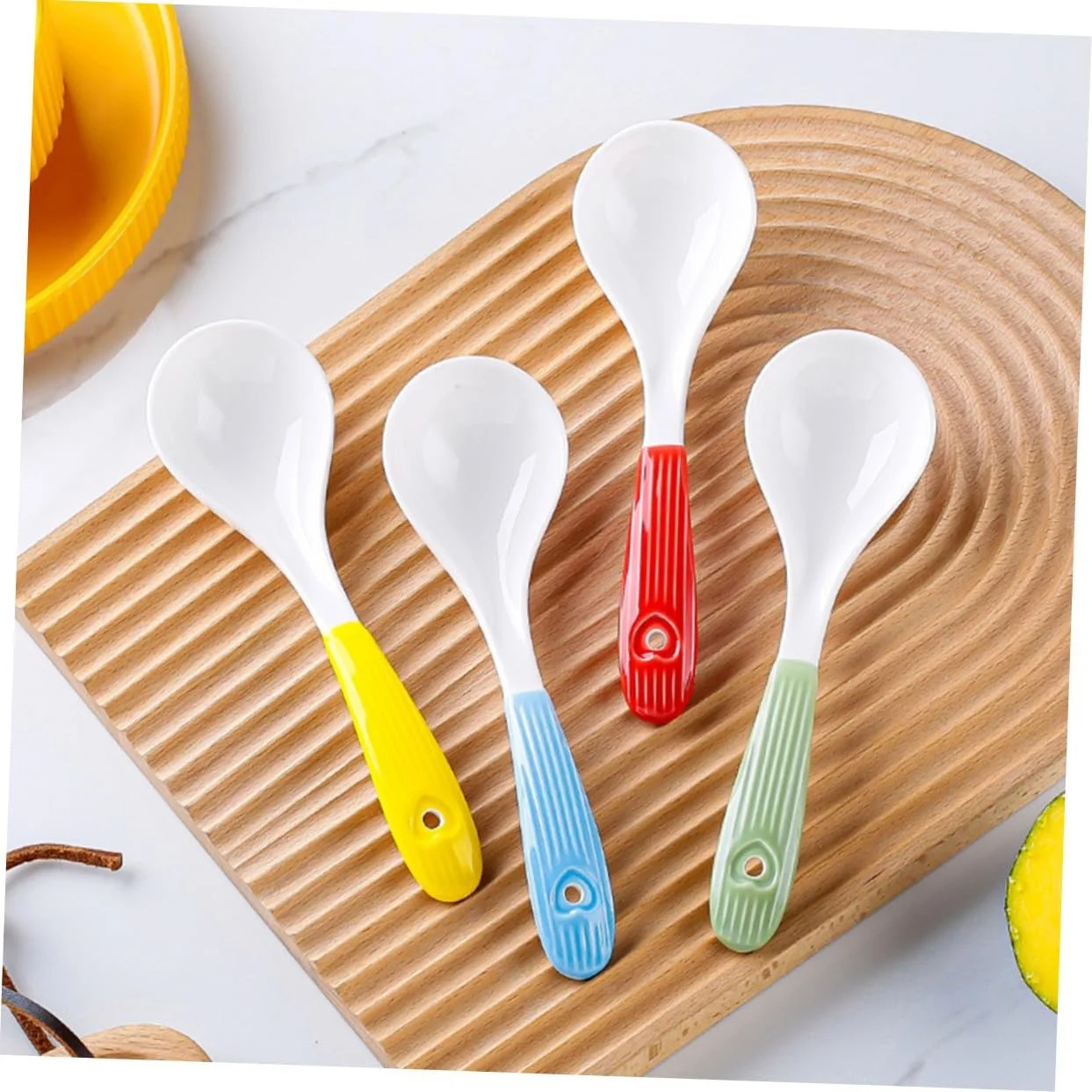 Ложка керамічна Ipetboom набір 6 штук, фото №7