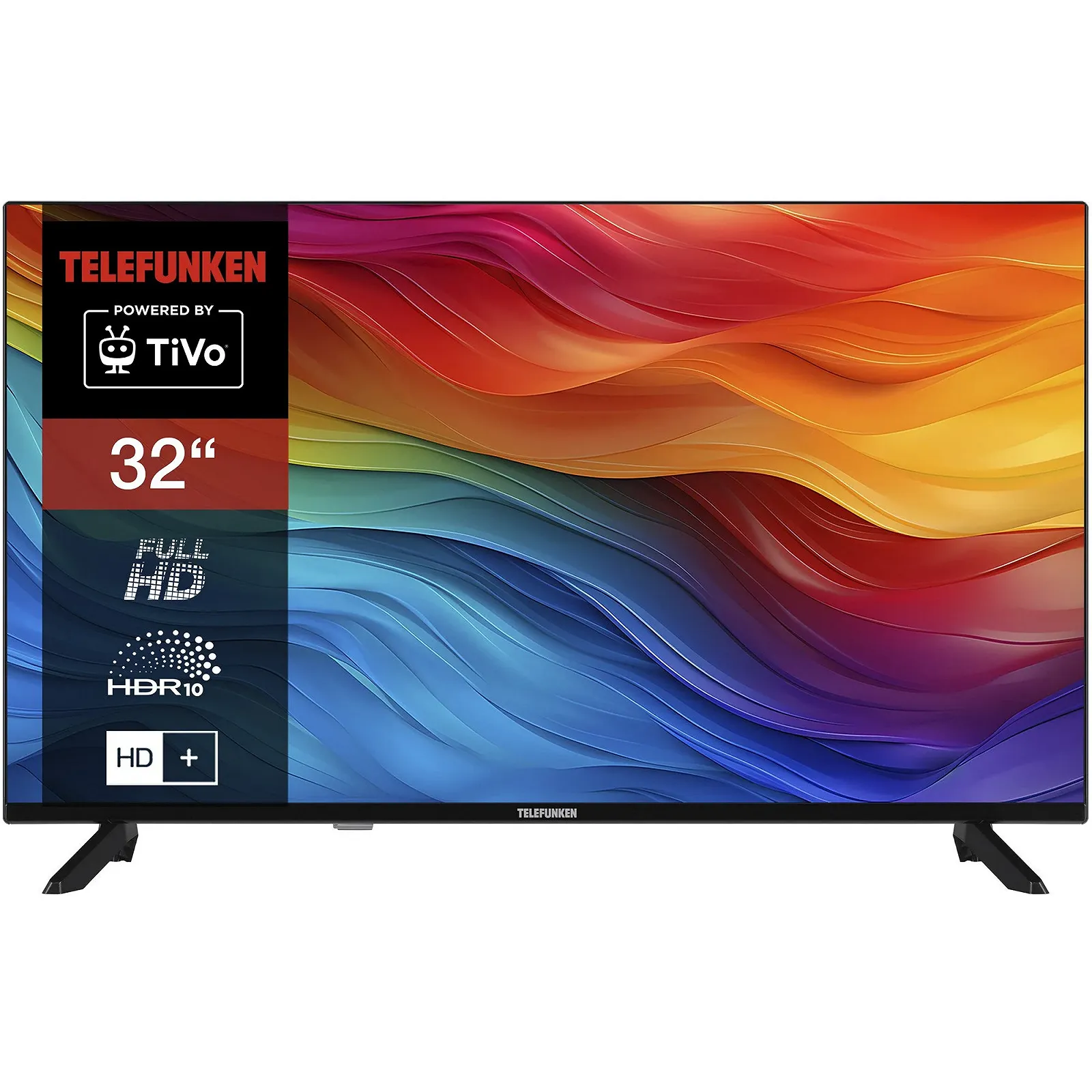 Телевізор 32" Telefunken D32F751X7CW / Full HD / 50 Гц / LED / Smart TV / Wi-Fi / Bluetooth / T2, фото №1 Телевізор 32" Telefunken D32F751X7CW / Full HD / 50 Гц / LED / Smart TV / Wi-Fi / Bluetooth / T2, фото №1