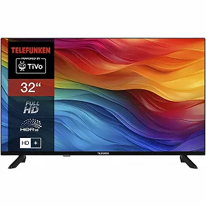 Телевізор 32" Telefunken D32F751X7CW / Full HD / 50 Гц / LED / Smart TV / Wi-Fi / Bluetooth / T2 - Фото 1
