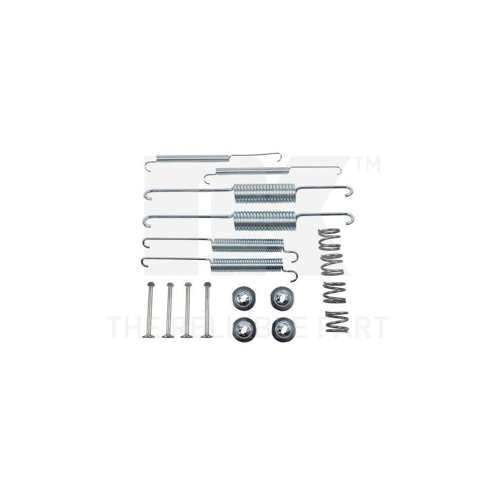 Комплект аксесуарів, гальмівні колодки NK 7936758 для OPEL VAUXHALL, задній міст, фото №1 Комплект аксесуарів, гальмівні колодки NK 7936758 для OPEL VAUXHALL, задній міст, фото №1