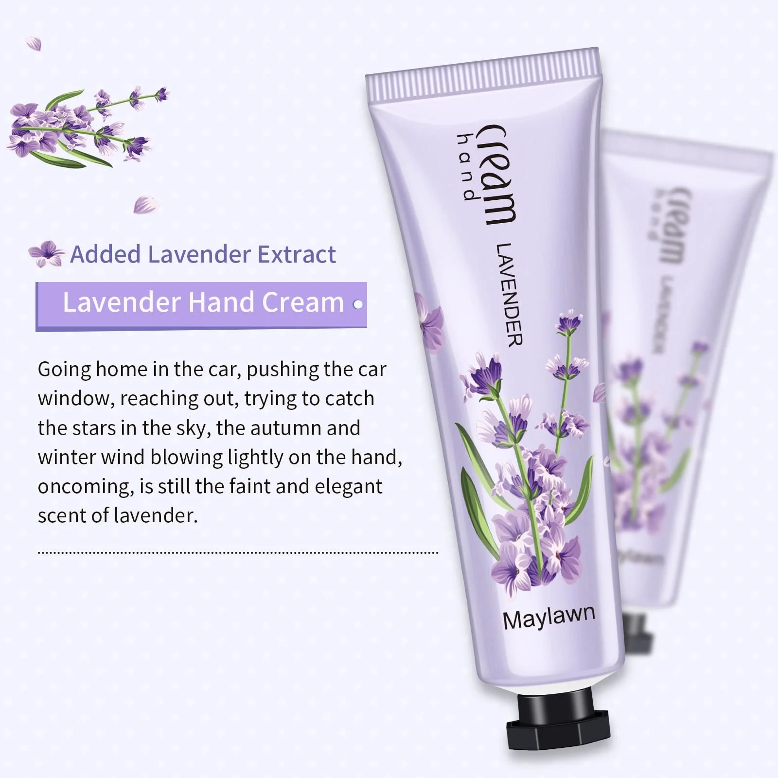 Крем для рук Набор подарочный 5 x 30 мл Лаванда, Клубника, Вишня, Папайя, Phalaenopsis, фото №4