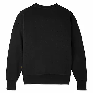 Женский спортивный свитшот Borussia Dortmund BVB Gold Crew Neck Черный synthetic.ua - Фото 1