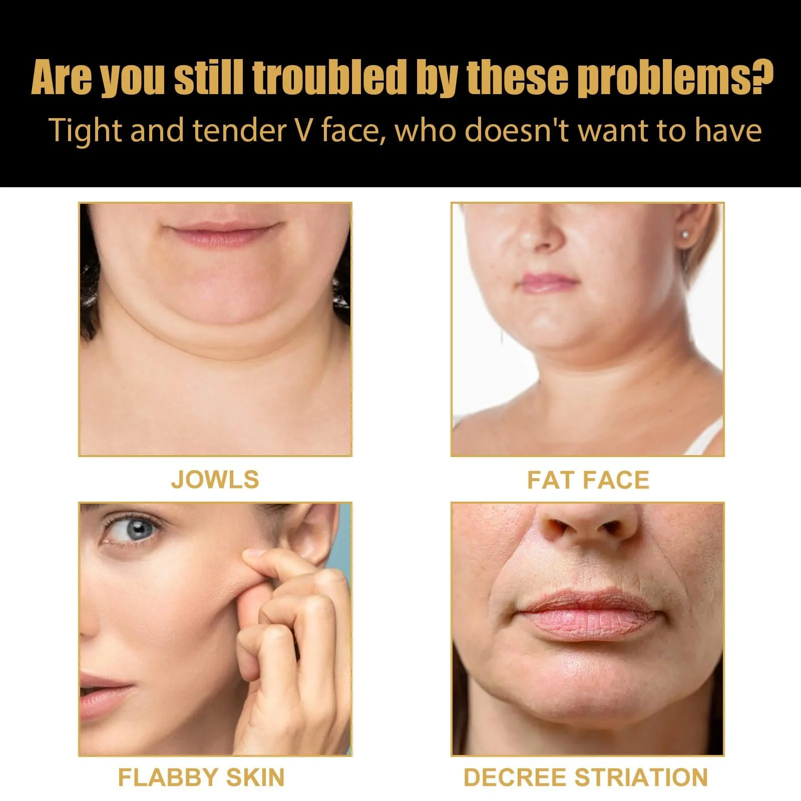 Маска Tkekruh 6 шт., V Маска для ліфтингу обличчя з гіалуроновою кислотою, фото №3