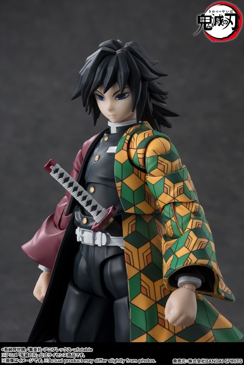 Фігурка Giyu Tomioka Demon Slayer Kimetsu no Yaiba Bandai Spirits S.H.Figuarts, фото №9