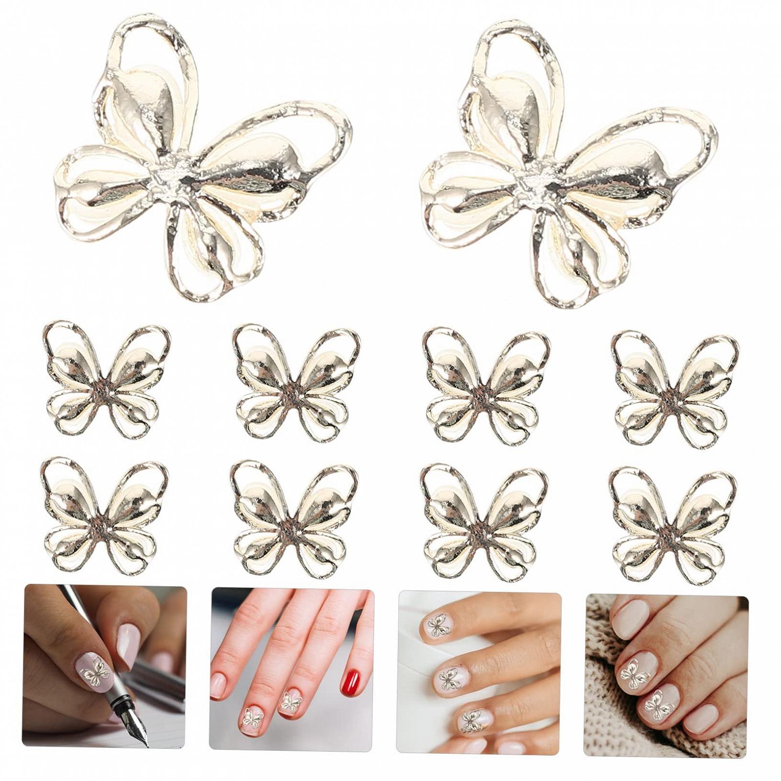 Украшения для ногтей Бабочка Healeved 40 шт Стразы Мини Бриллиант, фото №6 Украшения для ногтей Бабочка Healeved 40 шт Стразы Мини Бриллиант, фото №6