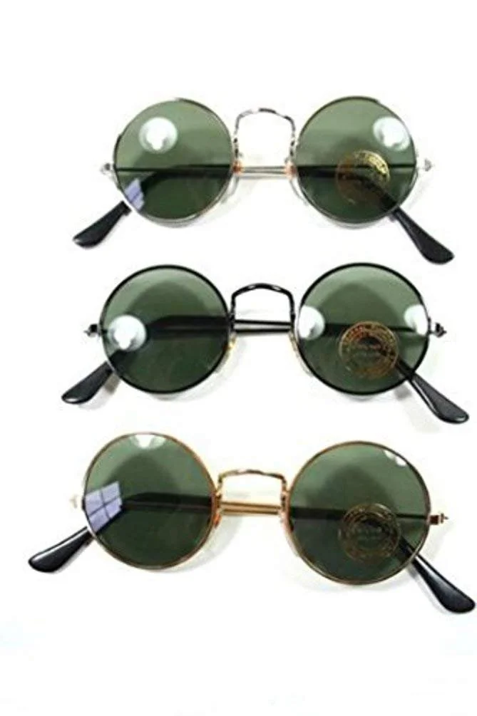 Солнцезащитные очки John Lennon Стиль Ретро Круглые Очки, фото №1