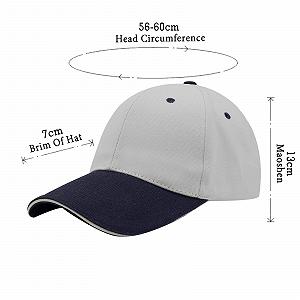 Бейсболка летняя классическая регулируемая солнцезащитная унисекс для спорта и походов synthetic.ua - Фото 1