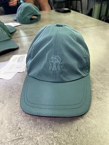 Кепка Brunello Cucinelli сіра класичне лого gu597 synthetic.ua - Фото 1