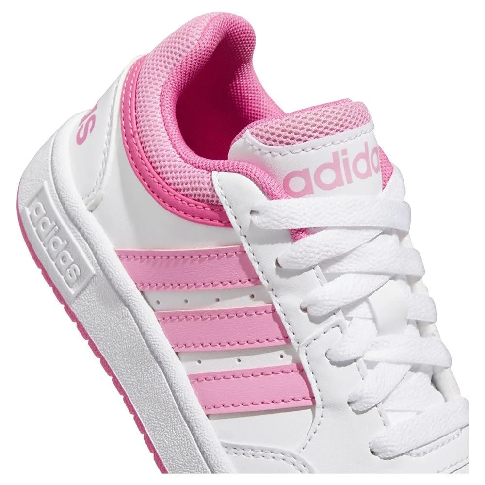 Кросівки дитячі adidas Hoops 3.0 FTWR White-Bliss Pink-Pulse Magenta, фото №8