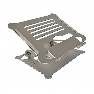 Регулируемая Подставка для Ноутбука Алюминиевая Легкая с Вентиляционными Отверстиями для ноутбуков 11-17 дюймов - Фото 1