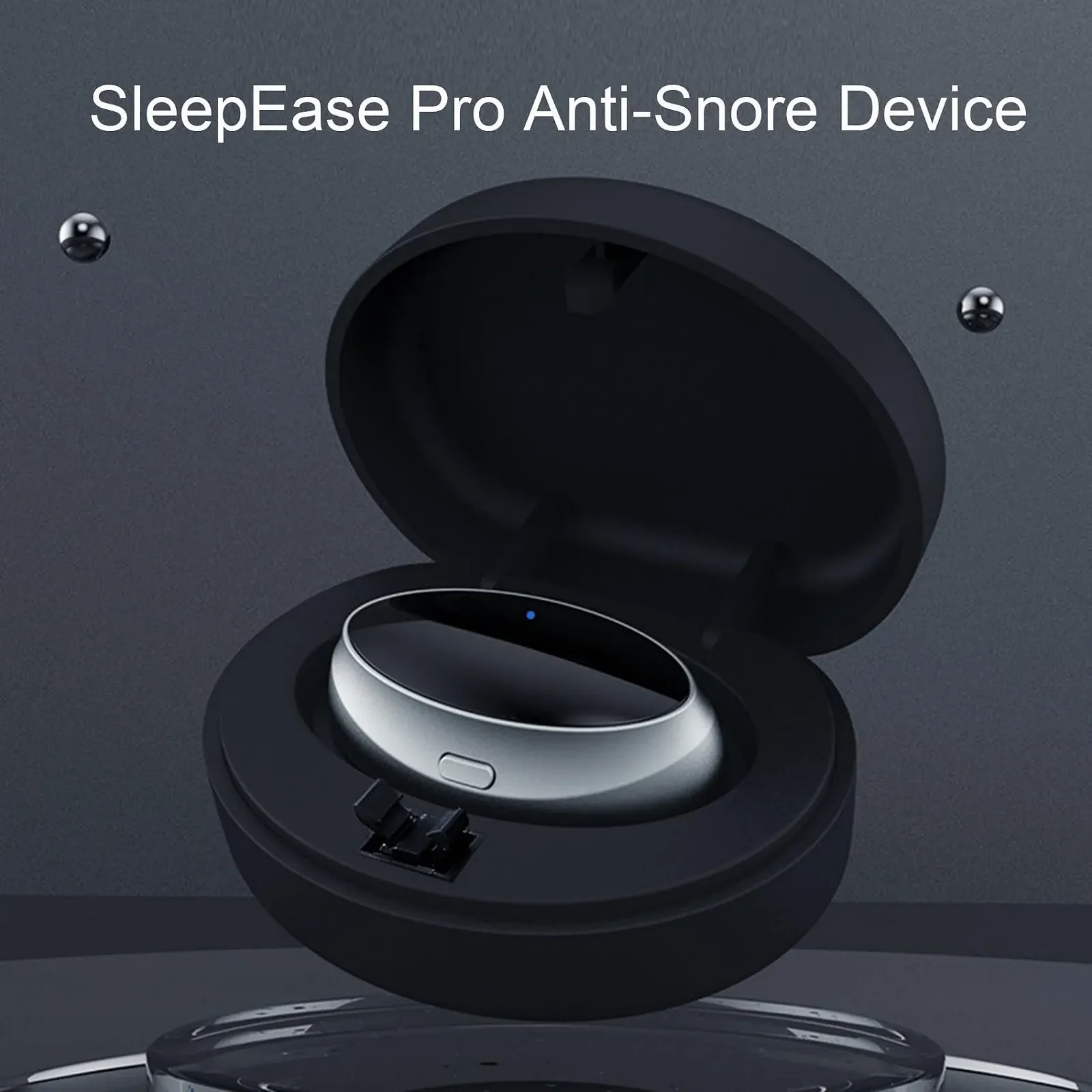 Пов'язка від хропіння, інтелектуальний пристрій проти хропіння, магнітний пристрій з 3 рівнями швидкості, легке дихання, фото №4