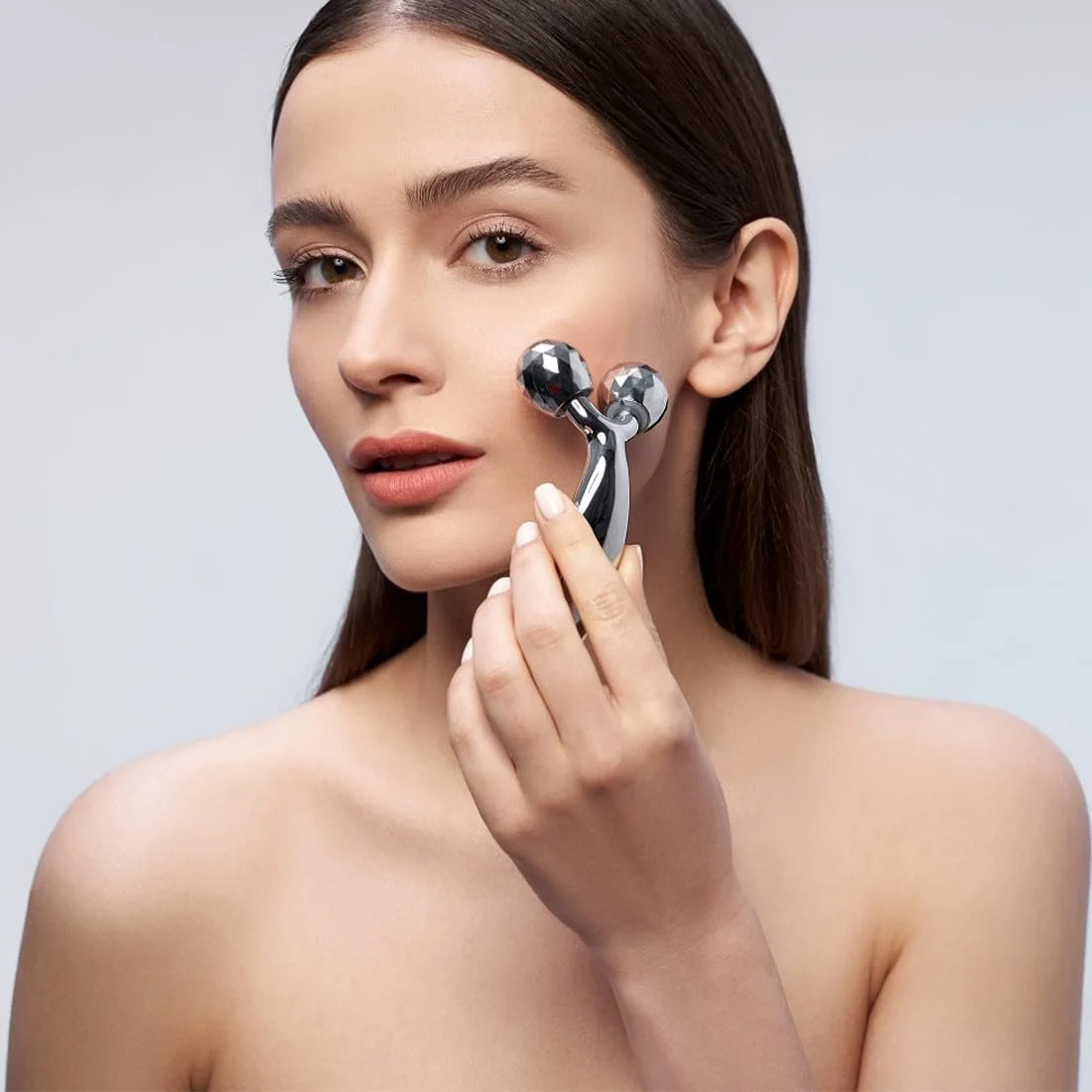 Масажер 3D KUMSODE для обличчя, ролик для схуднення тіла, з обертанням на 360°, фото №6