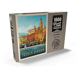 Пазл MyPuzzle Special Collection by Anderson Design Group France: Côte d'Azur, Vintage Poster 1000 элементов synthetic.ua - Фото 1