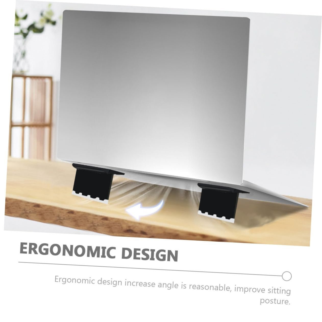 Подставка для ноутбука Angoily 2 шт. Портативная подставка для ноутбука с охлаждением. Изготовлена из высококачественного материала для использования на столе, фото №6