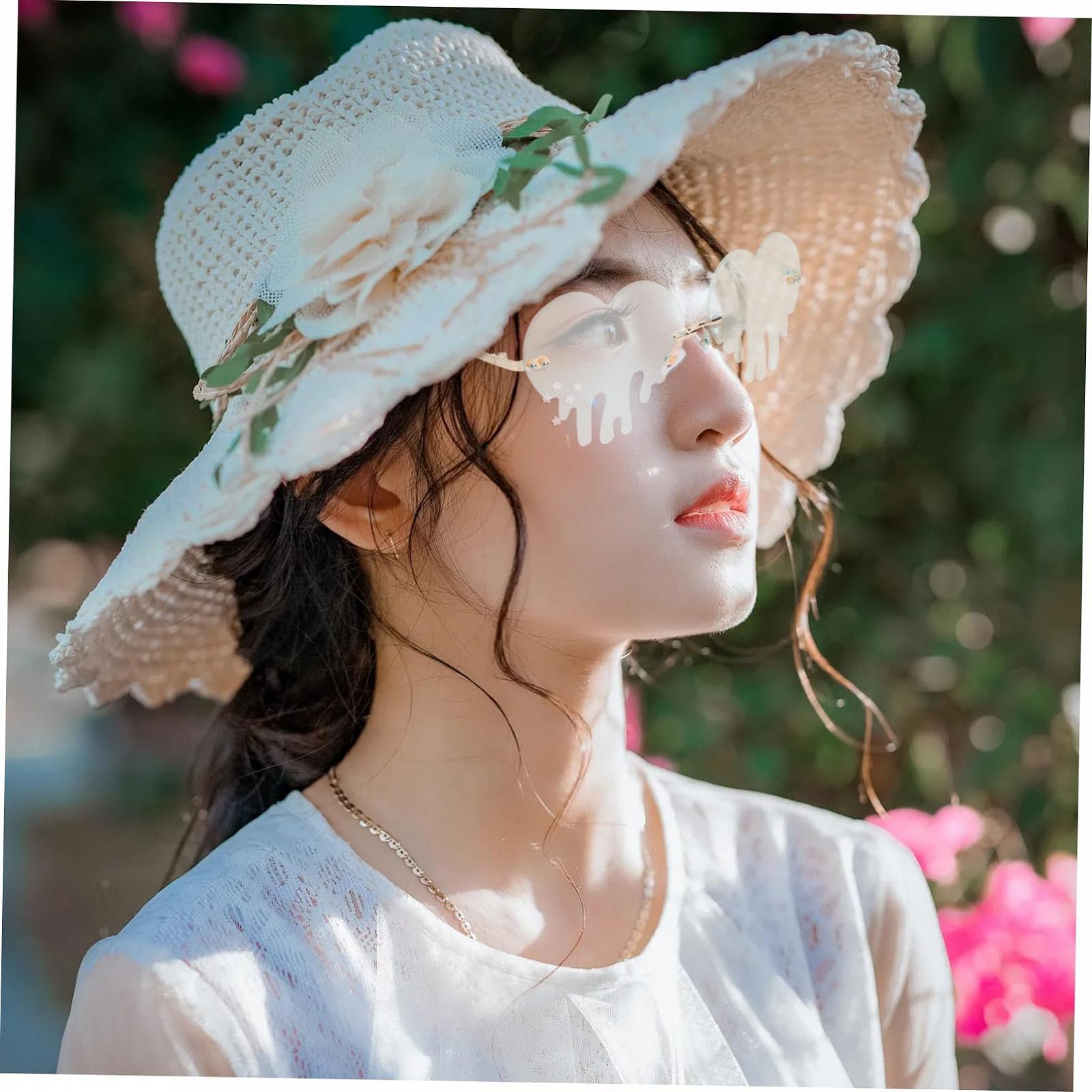 Сонцезахисні окуляри PACKOVE Серцеподібні Креативні Для жінок, фото №4