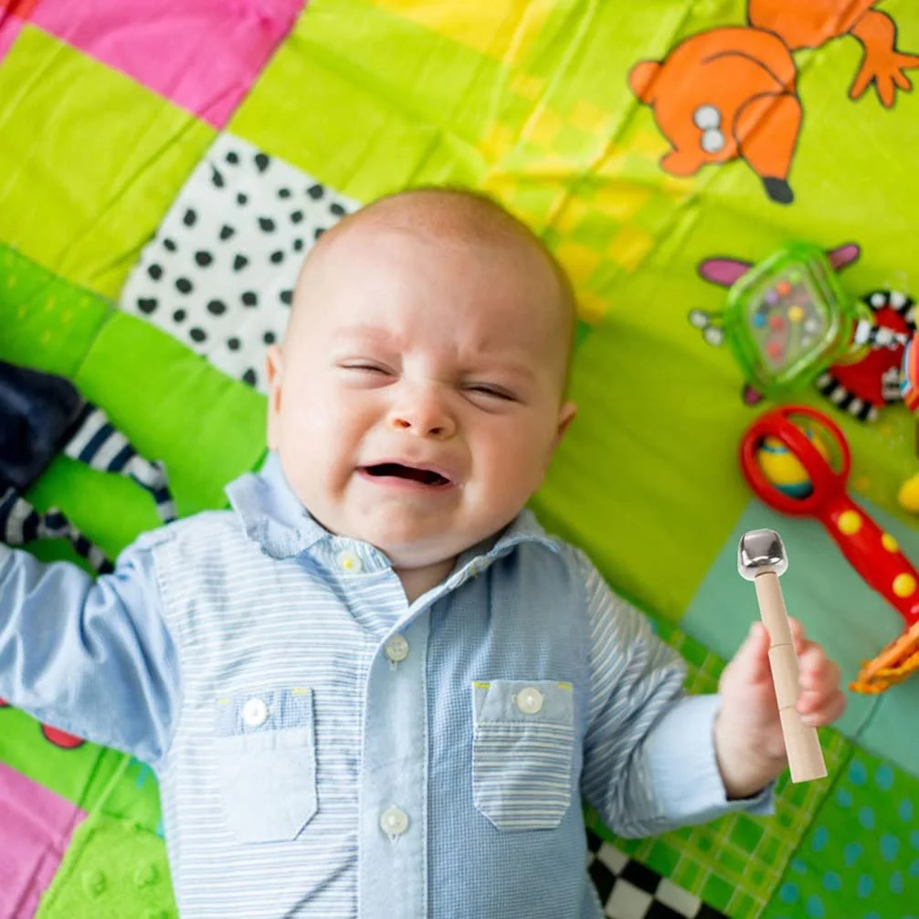 Дерев'яна паличка-брязкальце, 6 штук, музичні інструменти, брязкальця, ударні інструменти, ритмічні інструменти, іграшка, фото №3