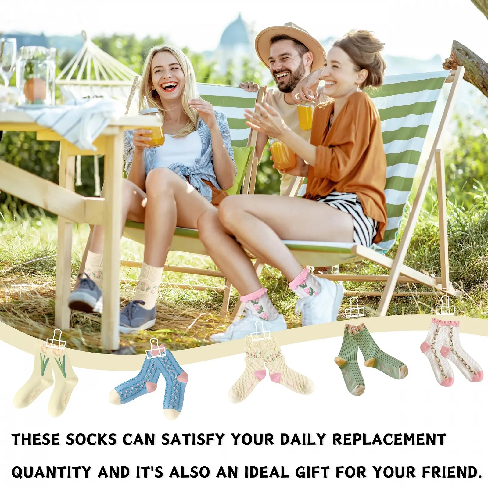 Носки KEYRI, 5 пар, женские, хлопковые, с цветочным узором, винтажные, носки-следки, теплые, повседневные, милые, с рюшами, вышитые, фото №6