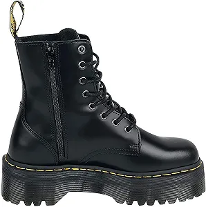 Ботинки Dr. Martens Jadon Кожа с брашем Черный synthetic.ua - Фото 1