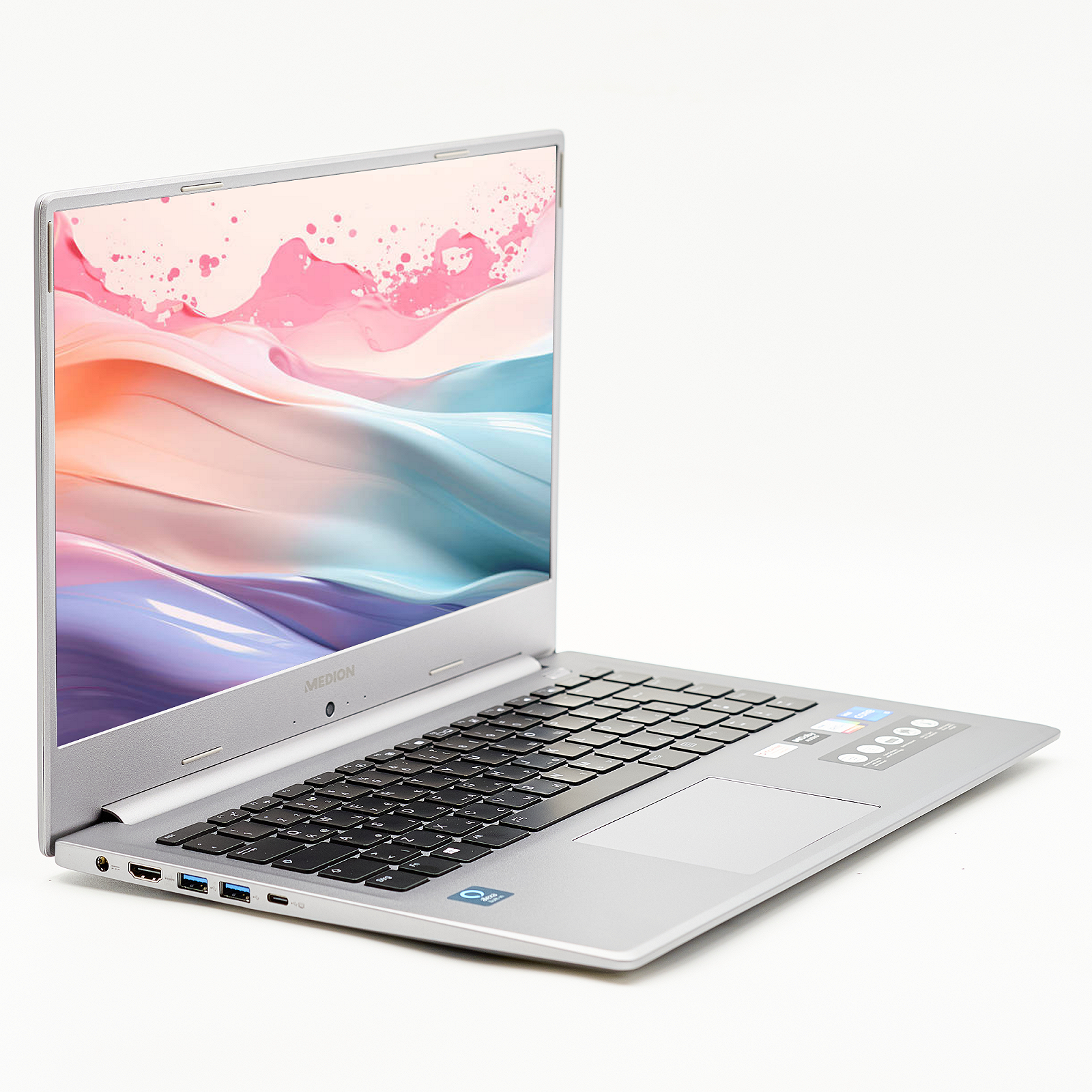 Ноутбук Medion Akoya S15449 Intel Core i5-1135G7 ОЗУ 8 ГБ SSD 1 ТБ + HDD 1 ТБ Intel Iris Xe Graphics Металл, фото №3