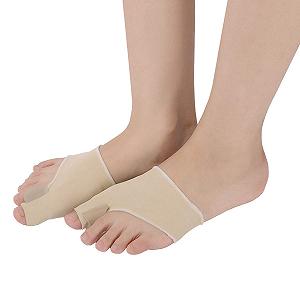 Коректор великого пальця стопи Без операційна корекція Hallux Valgus при перекриваючихся пальцях, Бурсит, Коректор вирівнювання великого пальця стопи та роздільник, Зручна ходьба (4 пари) - Фото 1