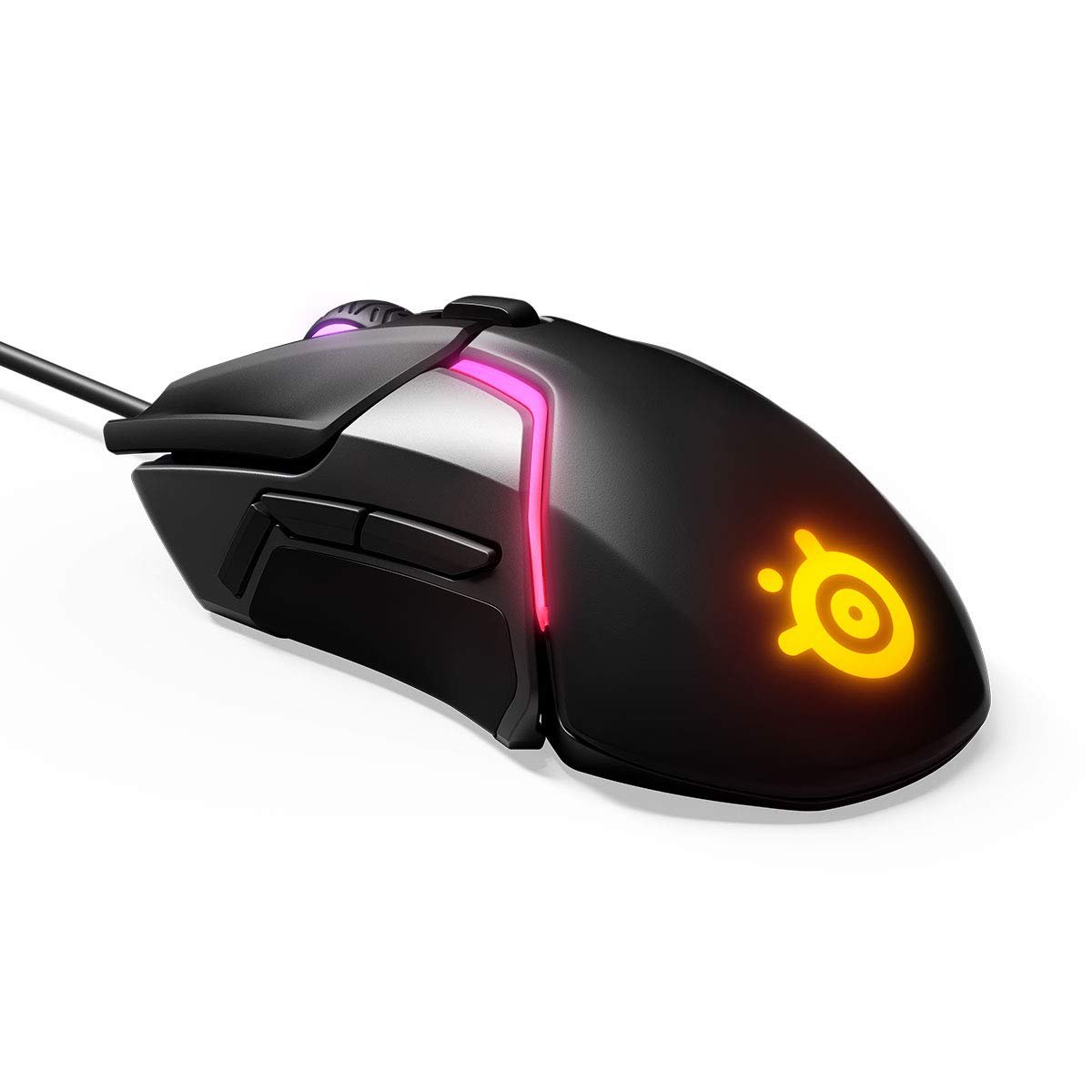 Мышь игровая SteelSeries Rival 600, 12000 CPI, TrueMove3+ Dual Optical Sensor, регулируемое расстояние отрыва 0,5 мм, система регулировки веса, RGB-подсветка, фото №1