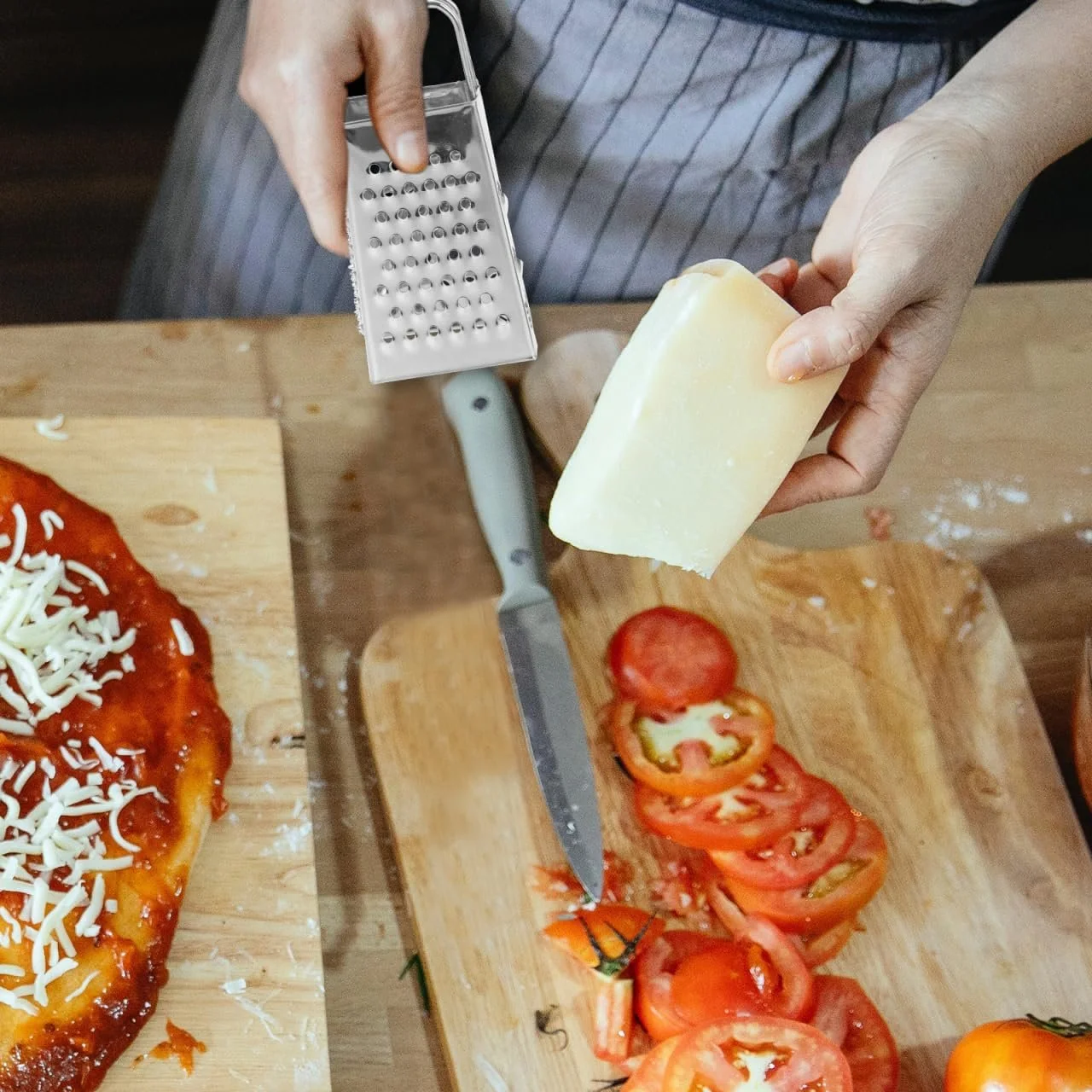 Терка Alipis Mini, Набор из 4, Нержавеющая сталь., фото №2 Терка Alipis Mini, Набор из 4, Нержавеющая сталь., фото №2