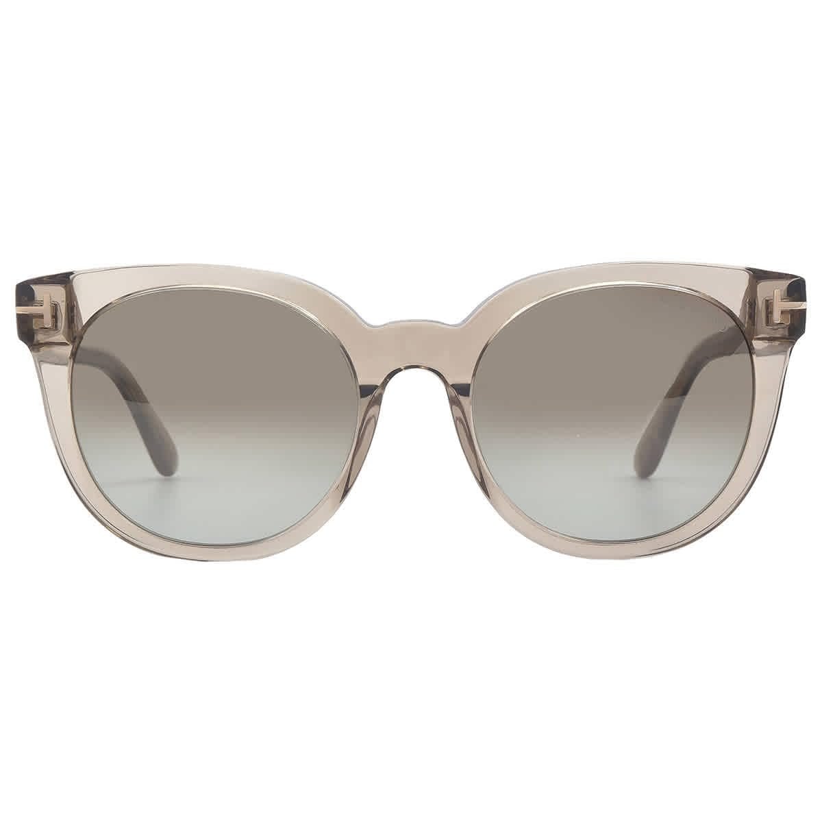 Сонцезахисні Окуляри Cat Eye Tom Ford Moira FT1109 45G 53 Brown Mirror, Shiny Light Brown, 53, Glossy Tan, фото №1