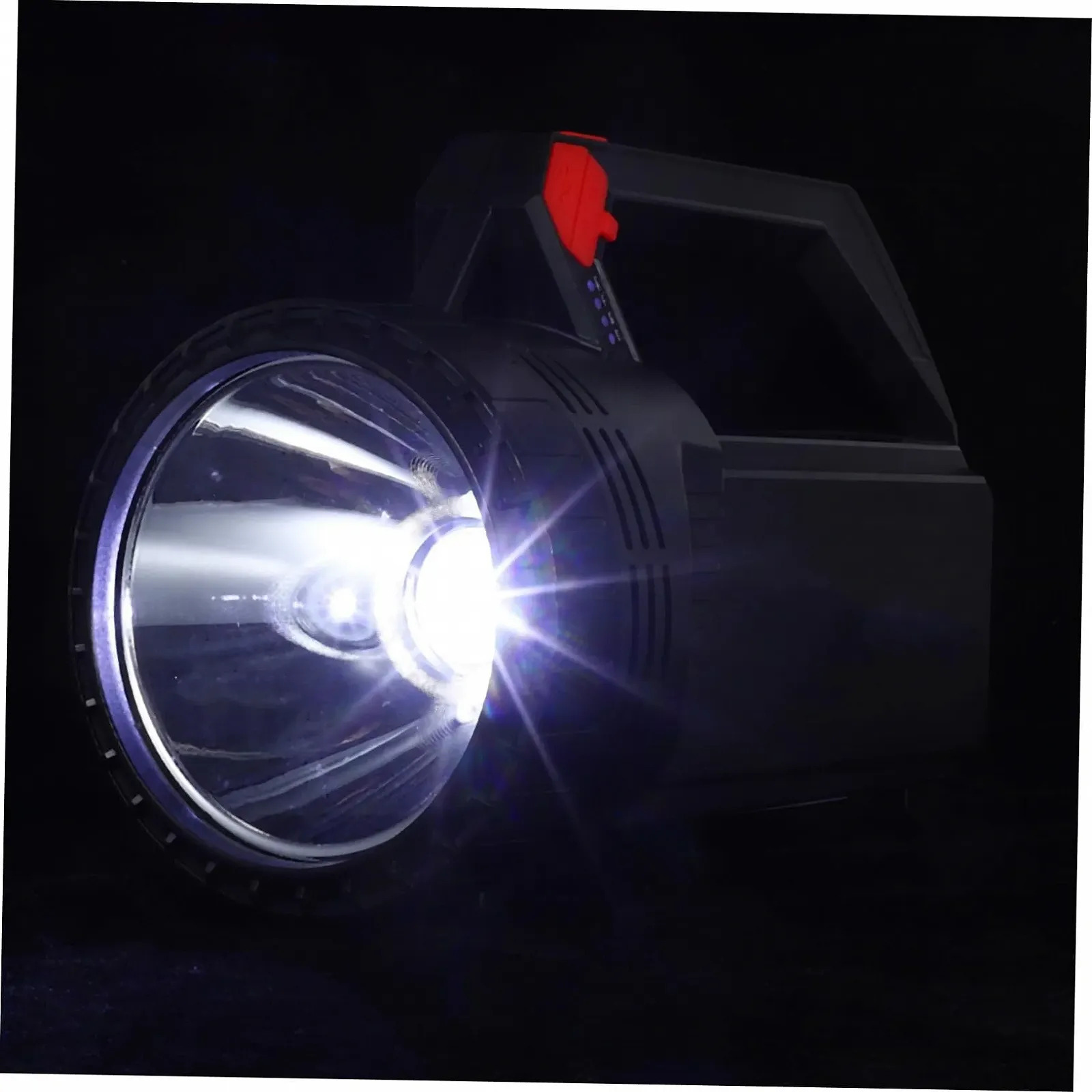 Ручний ліхтар Tofficu на сонячній батареї, акумуляторний, надзвичайно яскравий, водонепроникний, світлодіодний, робочий ліхтар для кемпінгу, походів, надзвичайних ситуацій та рятувальних операцій, міцний, фото №9