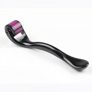 Мезороллер для кожи DERMA ROLLER 540 иголок Black 1.0 mm Массажер лица synthetic.ua - Фото 1