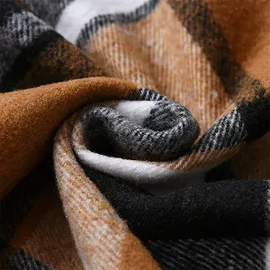 Куртка для хлопчиків Дитяча зимова картата сорочка-пальто synthetic.ua - Фото 1