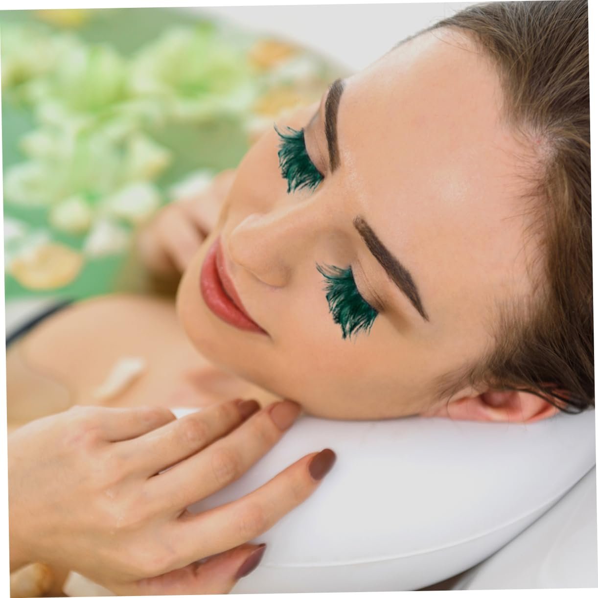 Ресниці Колекція Екстравагантність 6 пар Кольорові Пір'яні, фото №7