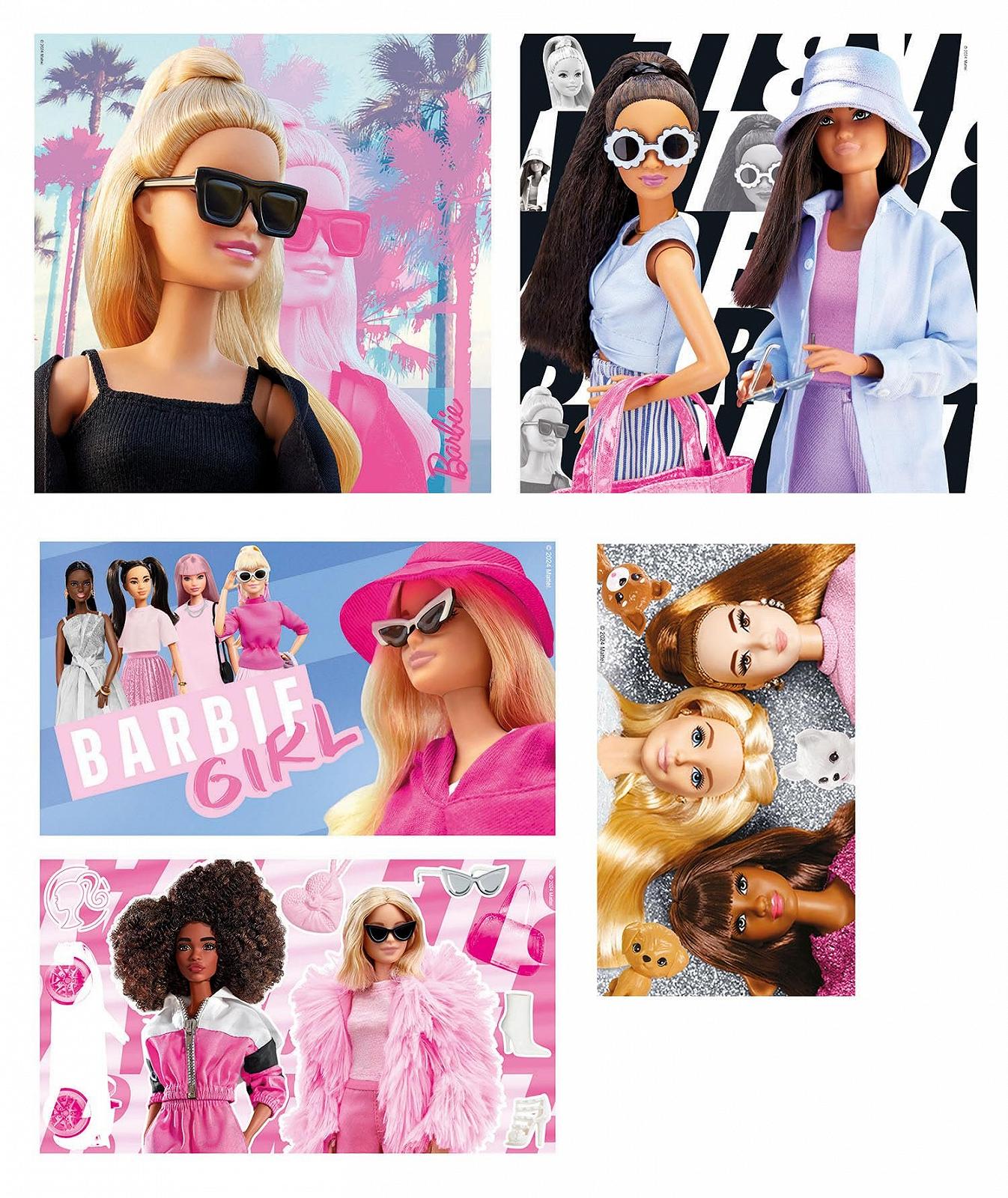 Пазл Clementoni Barbie 20282 10 в 1 3 x 18, 4 x 30, 2 x 48, 1 x 60 елементів від 4 років, фото №4