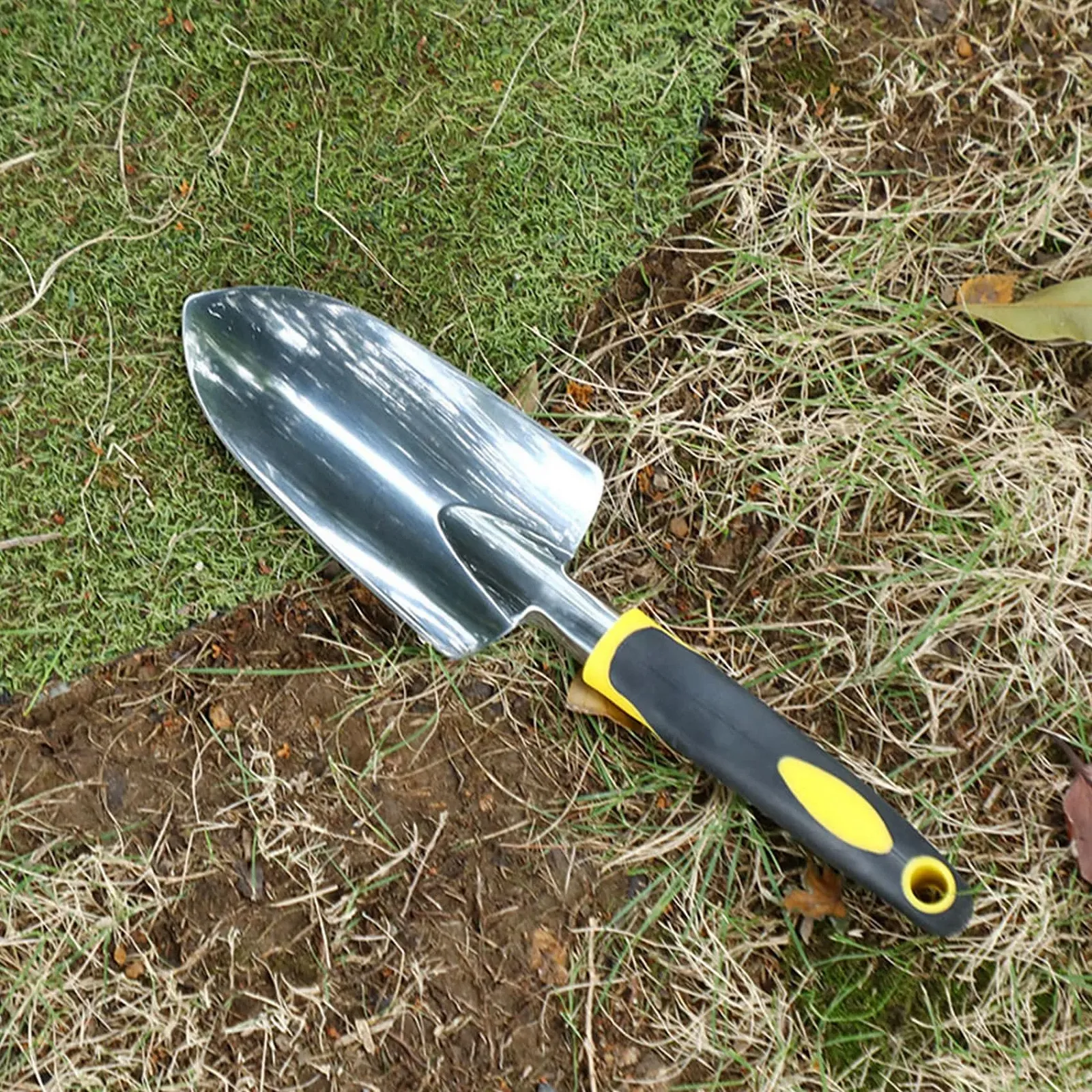 Садовая Лопатка Ручная Садовая Кельма Прочная с Эргономичной Ручкой для Садоводства для Раскопок Почвы, Посадки и Пересадки, фото №4