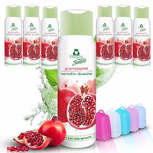 Гель для душу Frosch Senses Pomegranate Sensitive 6 x 300 мл - Фото 1