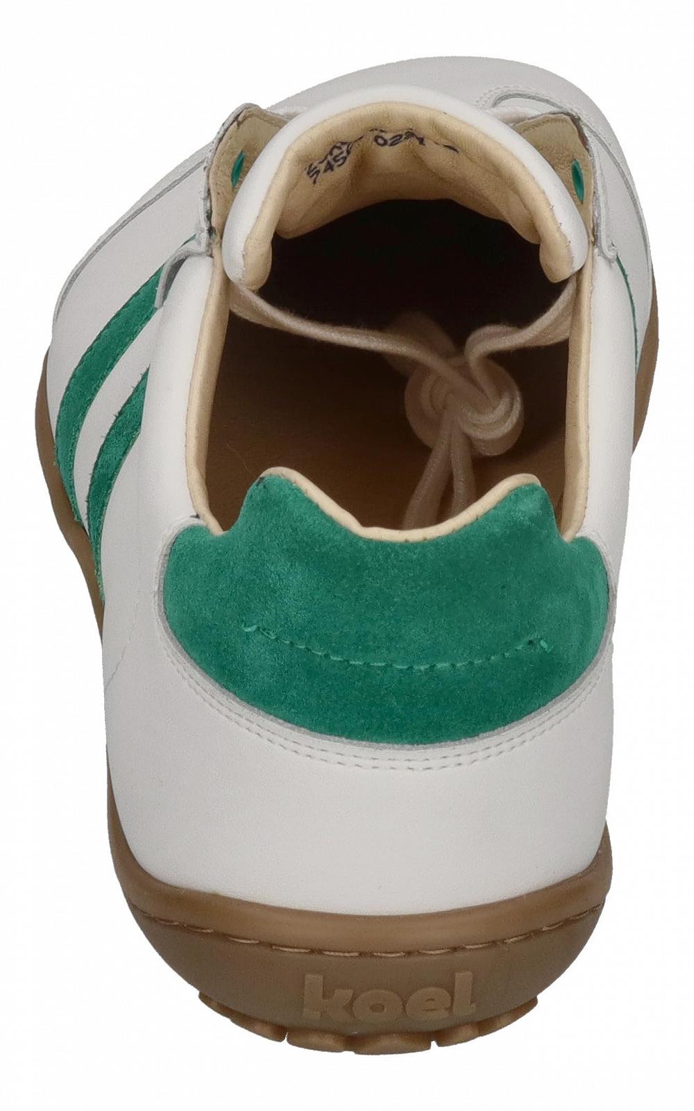 Кросівки KOEL Barefoot ILO Nappa Off White Green, фото №5