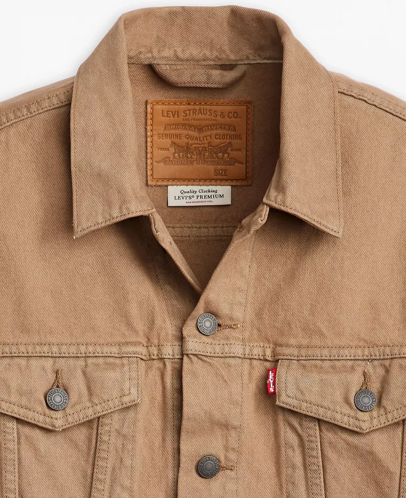 Мужская куртка Levis - The Trucker Jacket Can I Call Ermine Od - XL, фото №6 Мужская куртка Levis - The Trucker Jacket Can I Call Ermine Od - XL, фото №6