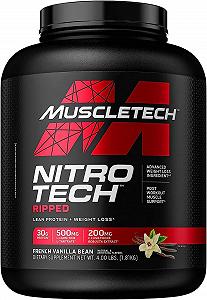 Протеин MuscleTech Nitro-Tech Ripped Lean Protein Weight Loss 1820 g French Vanilla Swirl - Фото 1