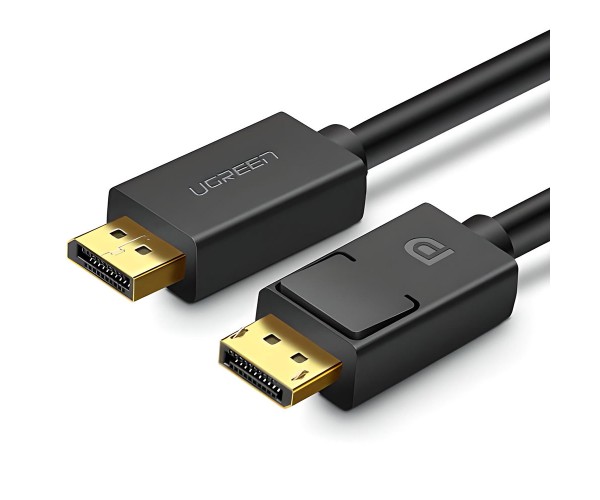 Кабель DP V1.2 Male to Cable 4K@60Hz; 2K@144Hz 5m UGREEN DP102 Чорний, фото №1