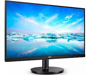 TFT 27" Philips 275V8LA, QHD VA 75Гц, 1 мс 2xHDMI DP колонки чорний synthetic.ua - Фото 1