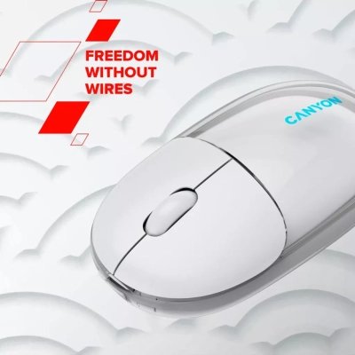 Мышка Canyon OnClick 24 Wireless Pink (CNS-CMSW24P), фото №9 Мышка Canyon OnClick 24 Wireless Pink (CNS-CMSW24P), фото №9