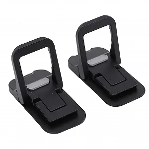 Подставка для ноутбука Jectse регулируемая, поднятая для лучшей осанки и циркуляции воздуха, складная портативная подставка для ноутбука из алюминиевого сплава, поддерживающая ноутбук - Фото 1