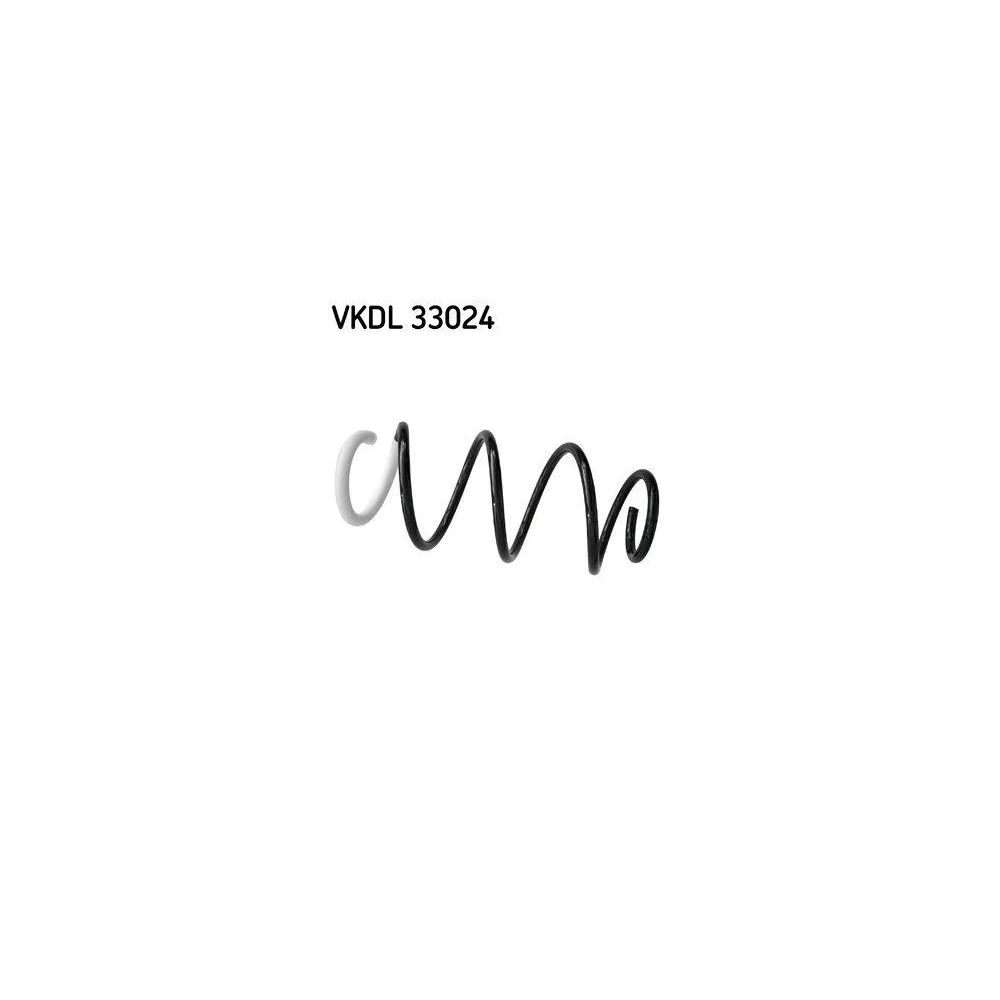 Пружина підвіски SKF VKDL 33024, передня вісь, фото №1 Пружина підвіски SKF VKDL 33024, передня вісь, фото №1