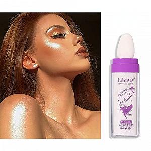 Пудра Julystar для тела с блестками, с высоким блеском, для осветления всего тела, восстанавливающая, натуральная, для стерео-макияжа - Фото 1