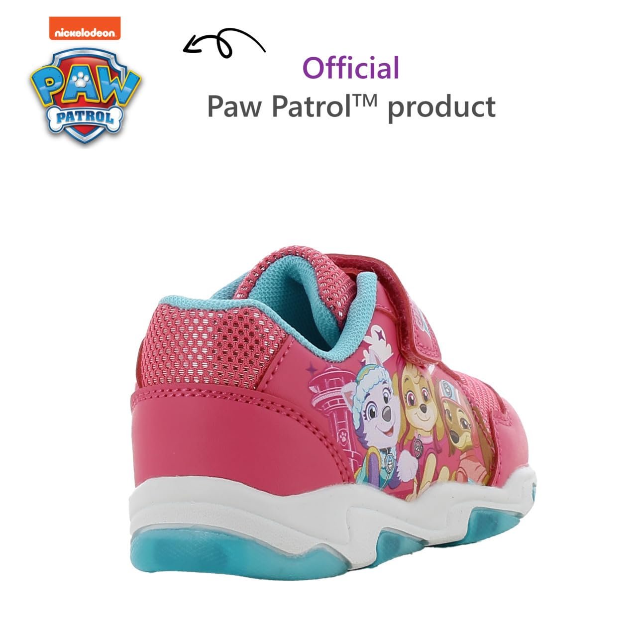 Кроссовки Leomil Paw Patrol для девочек, детская Кроссовки с блестками, идеально подходит для школы и отдыха, фото №3 Кроссовки Leomil Paw Patrol для девочек, детская Кроссовки с блестками, идеально подходит для школы и отдыха, фото №3