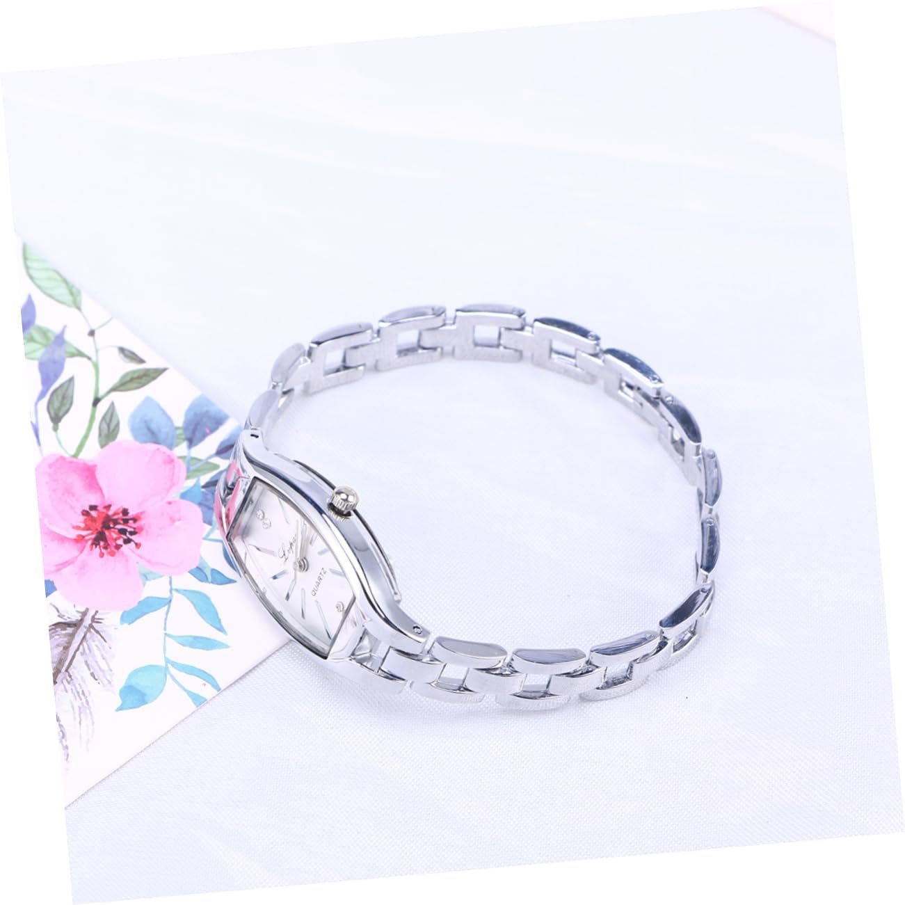 Кварцовий годинник LIFKOME Business Білий Срібний, фото №8